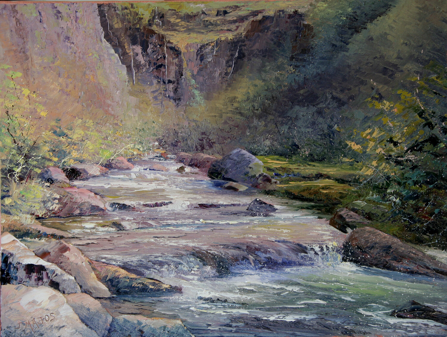 Les chutes d'eau Jacques Majos