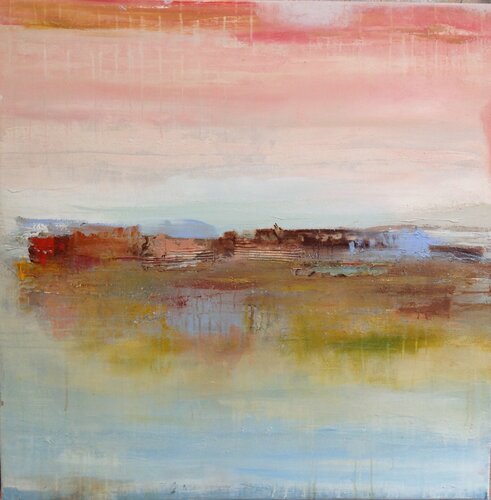 New city di Hennie Van De Lande, Pittura in vendita su Singulart