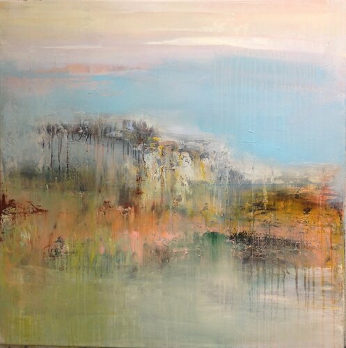 The perfect place to watch van Hennie Van De Lande, Schilderij te koop op Singulart