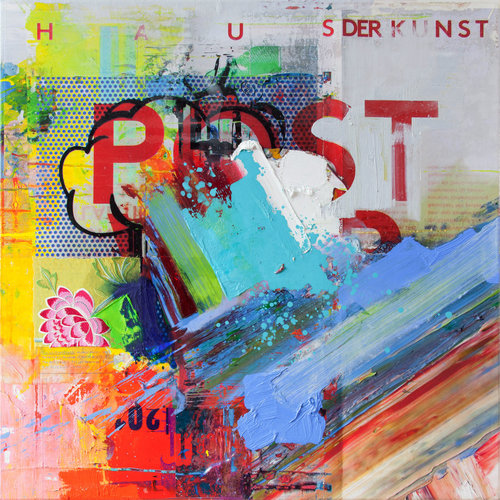 Reassembled Painting #1 van Peter Vahlefeld, Schilderij te koop op Singulart