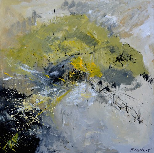 Green grass di Pol Ledent, Pittura in vendita su Singulart