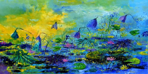 Paradise for lotos eaters van Pol Ledent, Schilderij te koop op Singulart