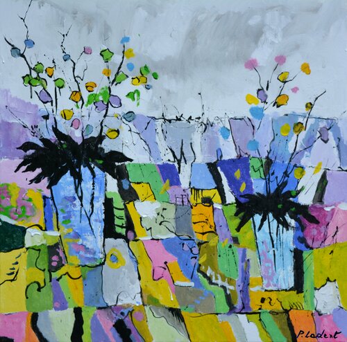 Still life for wedding birthday van Pol Ledent, Schilderij te koop op Singulart