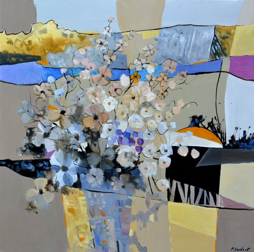 Still life for a birthday di Pol Ledent, Pittura in vendita su Singulart