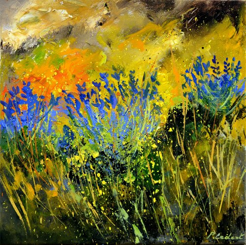 Some lost lavender von Pol Ledent, Malerei kaufen auf Singulart