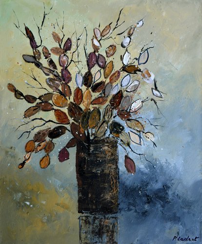 Wild flowers 561120 van Pol Ledent, Schilderij te koop op Singulart