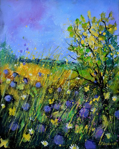 Wild flowers 457101 von Pol Ledent, Malerei kaufen auf Singulart