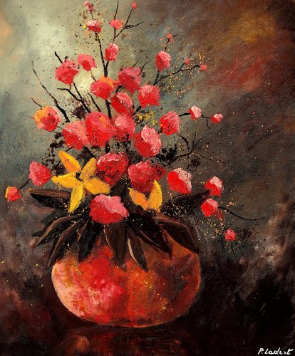 Still life 56 di Pol Ledent, Pittura in vendita su Singulart