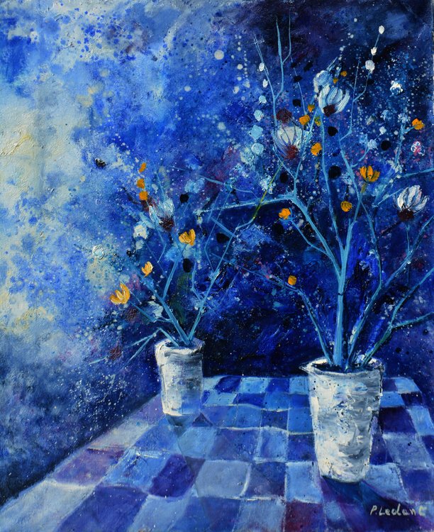 Bouquet bleues Pol Ledent