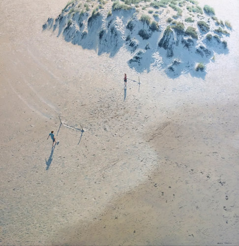Football en la playa di Javier Torices, Pittura in vendita su Singulart