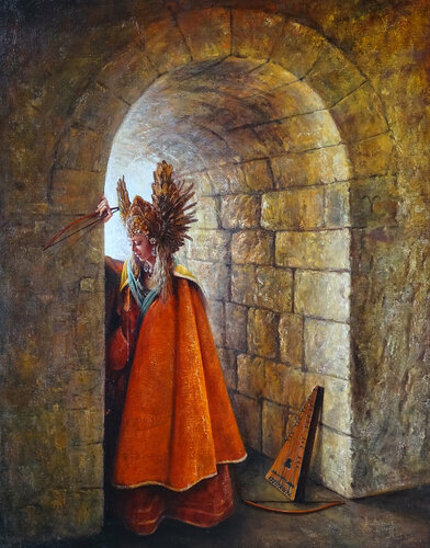 La Meurtrière van Alexandre Barbera-Ivanoff, Schilderij te koop op Singulart