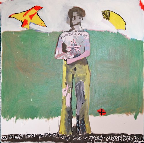 When It's Staring You That Close You Forget It's There by Ed Burkes, 絵画 for Sale on Singulart