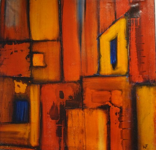Downtown II di Friedrich Wurm, Pittura in vendita su Singulart