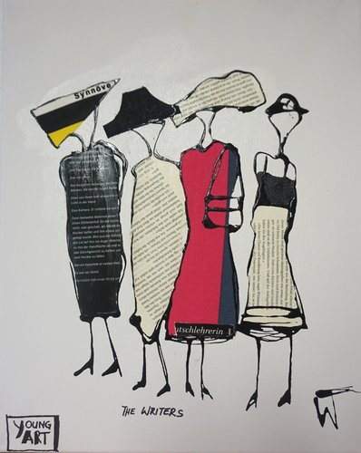 The  Writers di Friedrich Wurm, Pittura in vendita su Singulart