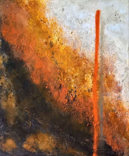 Die Linie 1 van Eva Vogt, Schilderij te koop op Singulart