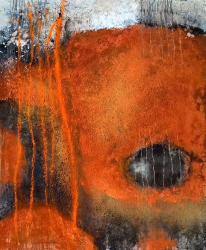 Die Linie 3 by Eva Vogt, Painting for Sale on Singulart