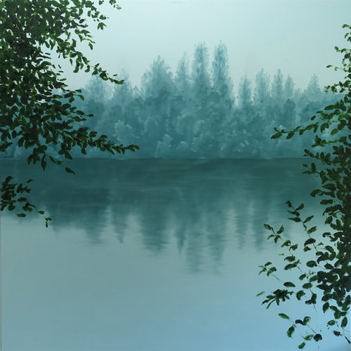 In der Landschaft 40 by Leni Winkelmann, Painting for Sale on Singulart