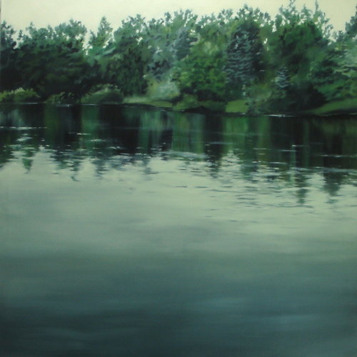 Am Teich 2 de Leni Winkelmann (2015) Peinture Huile sur Toile SINGULART