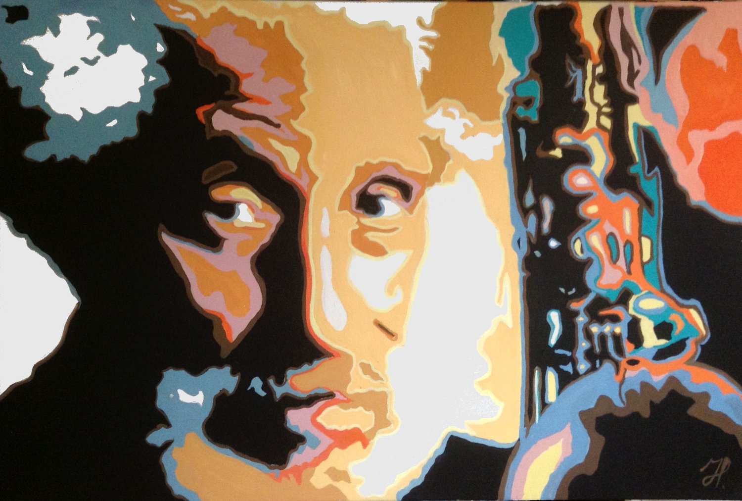 Sonny Rollins by Hans Veltman (2017) Painting Oil on Canvas SINGULART