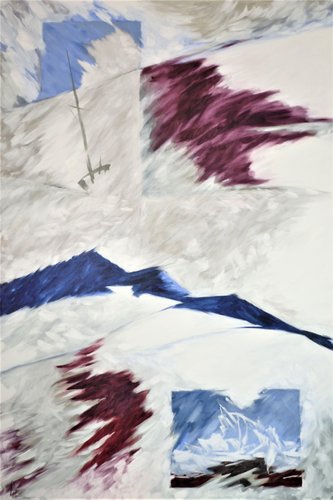 Nordwest-Passage de Klaus Feuchtinger, Pintura a la venta en Singulart