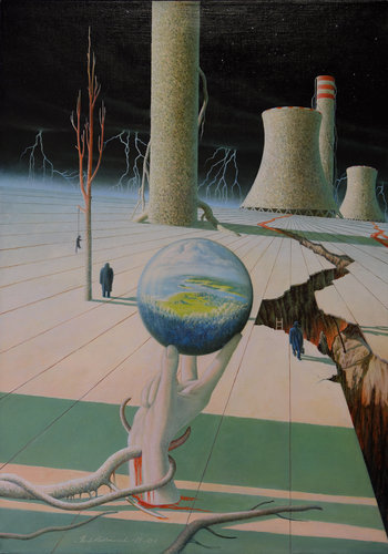 Ohne Titel 1. van Richard Mierniczak, Schilderij te koop op Singulart