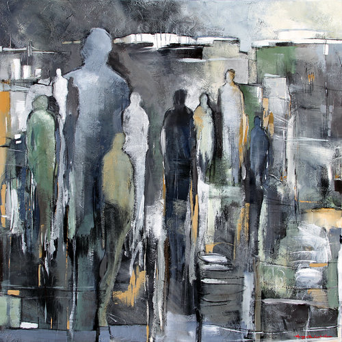 Coup de tête by Margarita Lypiridou, Painting for Sale on Singulart