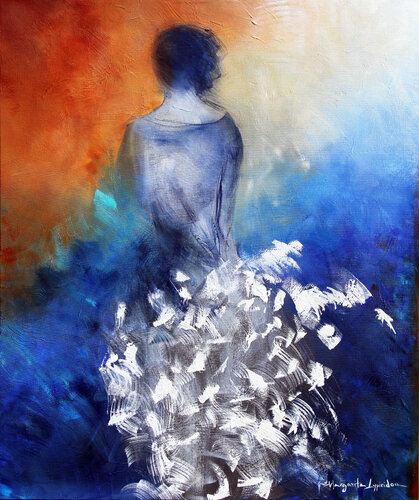 Last Minute Thought par Margarita Lypiridou, Peinture en vente sur Singulart