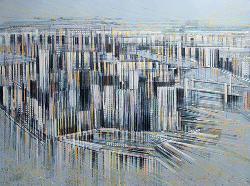New York. Manhattan At Midday di Marc Todd, Pittura in vendita su Singulart