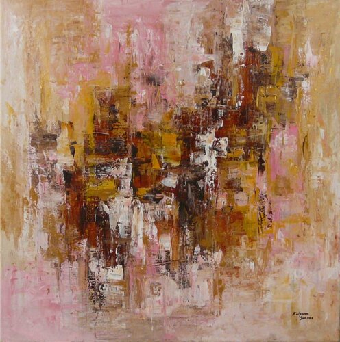 Shades Of Total Affection di Kalpana Soanes, Pittura in vendita su Singulart