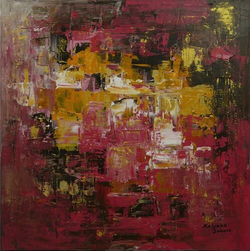Shades Of Lightheartedness II van Kalpana Soanes, Schilderij te koop op Singulart