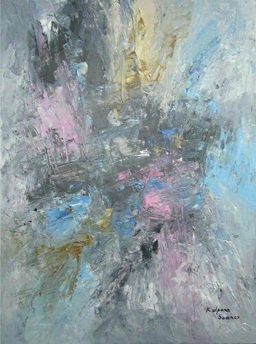 Unrest VI von Kalpana Soanes, Malerei kaufen auf Singulart