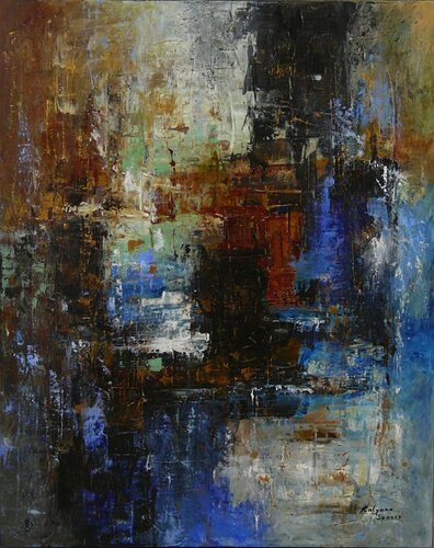 Enduring Grace di Kalpana Soanes, Pittura in vendita su Singulart