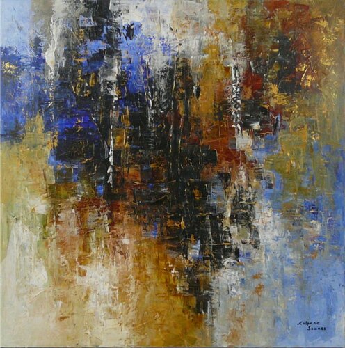 Constant Peace di Kalpana Soanes, Pittura in vendita su Singulart