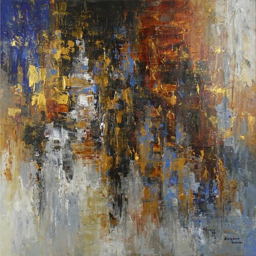 Genuine Peace di Kalpana Soanes, Pittura in vendita su Singulart