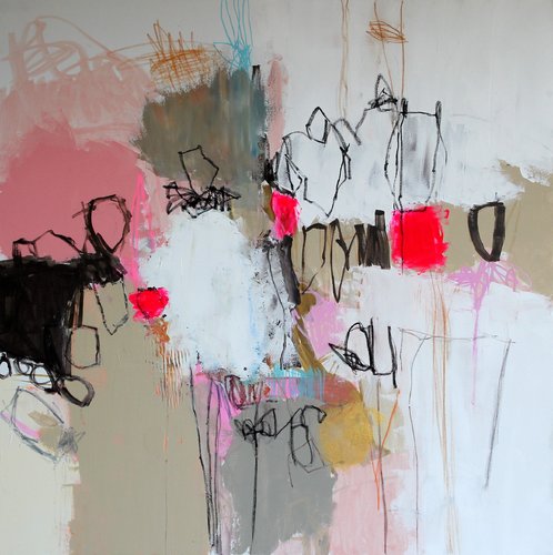 The Ghost by Nadine Bourgne, Painting for Sale on Singulart