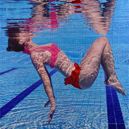 Pool No.10 van Jean-Pierre Kunkel, Schilderij te koop op Singulart