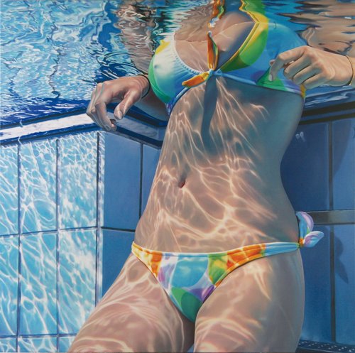 Pool No.3 van Jean-Pierre Kunkel, Schilderij te koop op Singulart