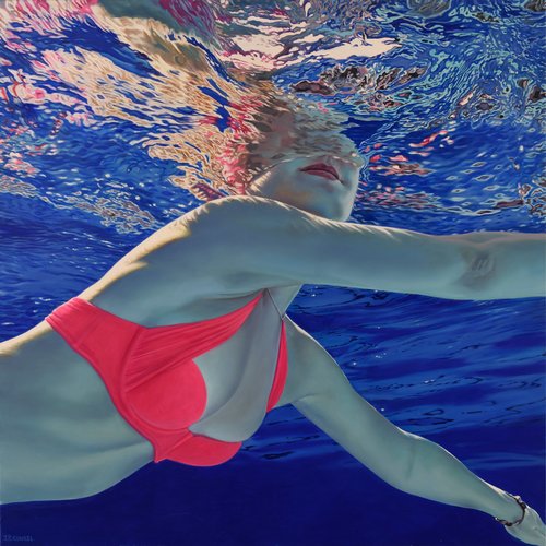 Pool No.21 van Jean-Pierre Kunkel, Schilderij te koop op Singulart