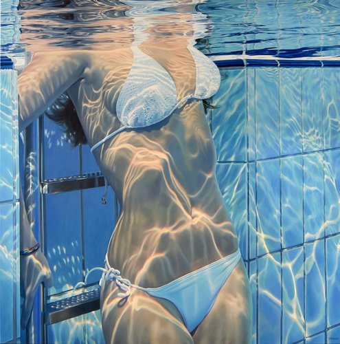 Pool No.19 van Jean-Pierre Kunkel, Schilderij te koop op Singulart