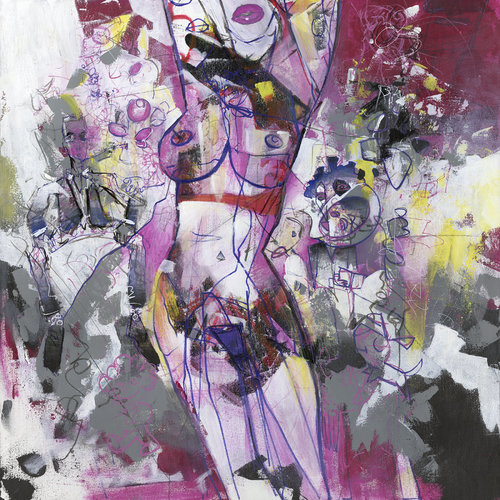 Conversations #3 di Jack Avetisyan, Pittura in vendita su Singulart