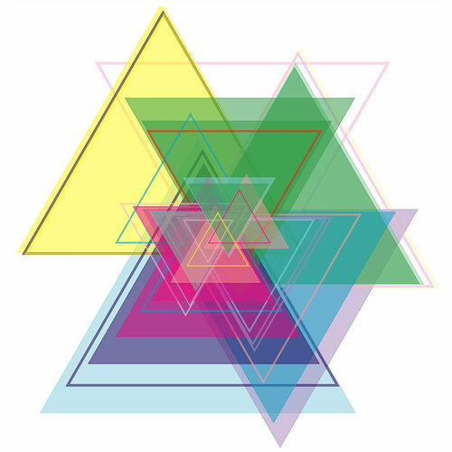 Triangula mutabilia #22 van Michel Debully, Digitaal te koop op Singulart