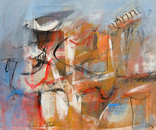 Intrepido van Francesco D'Adamo, Schilderij te koop op Singulart