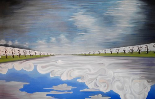 upside down van Caroline Pera, Schilderij te koop op Singulart