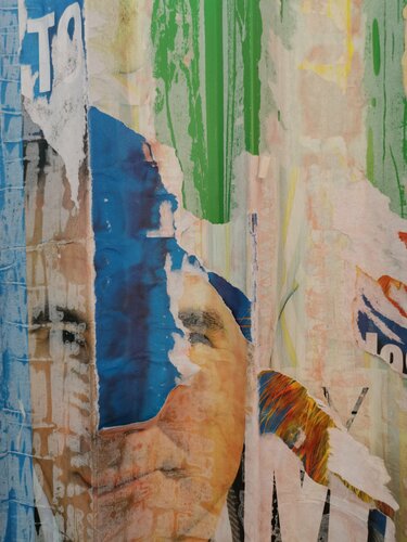 Affiche déchirée 1 by Jean-Robert Franco, 사진 for Sale on Singulart