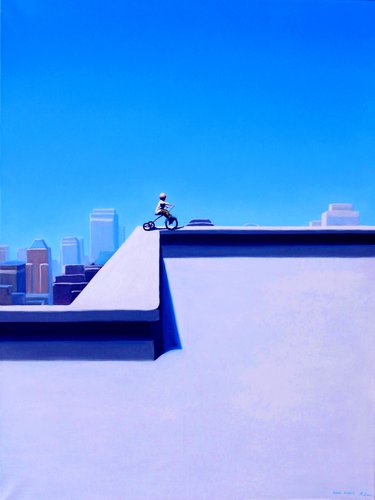 The King of the World di Hugo Pondz, Pittura in vendita su Singulart