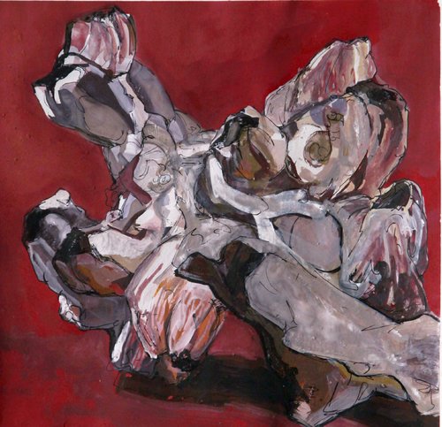 Coral (N.3) van Liat Grayver, Werk op papier te koop op Singulart