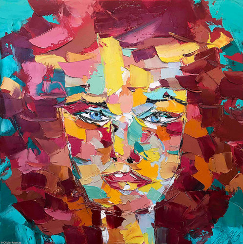 LUCIE “Portrait 001” (2019) von Olivier Messas, Malerei kaufen auf Singulart