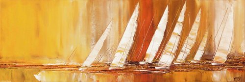 Jour de voile... van Olivier Messas, Schilderij te koop op Singulart