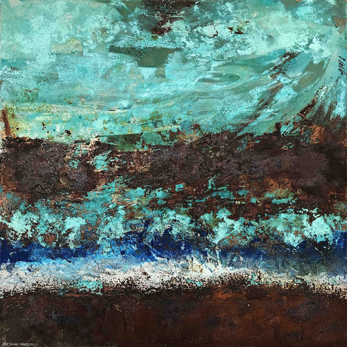 Rouille et oxydation 004 van Olivier Messas, Schilderij te koop op Singulart