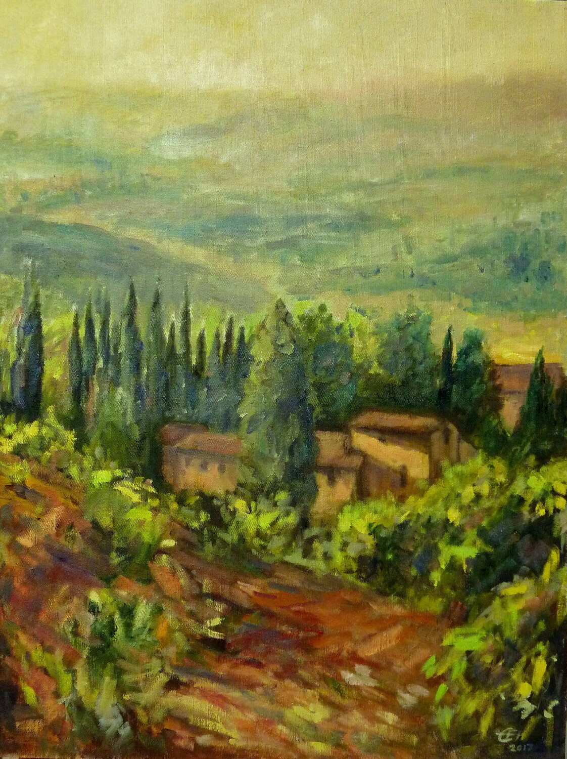 Spring In Tuscany Ellen Fasthuber-Huemer